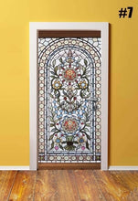 Load image into Gallery viewer, Home Decor DIY Door PVC Waterproof 3D Print Environmental Classical Pattern Protection Sticker Self Adhesive Art Paper Bedroom