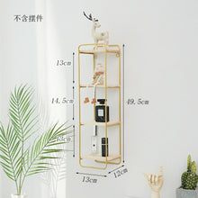 Load image into Gallery viewer, Nordic Iron Hexagonal Grid Wall Storage rack Shelf Wall Hanging Geometric Figure Wall Decoration Living Room decorative shelf