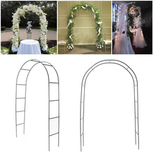 Load image into Gallery viewer, Wedding Arch Decorative Garden Backdrop Pergola Iron Stand Flower Frame For Marriage birthday wedding Party Decoration DIY Arch
