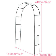 Load image into Gallery viewer, Wedding Arch Decorative Garden Backdrop Pergola Iron Stand Flower Frame For Marriage birthday wedding Party Decoration DIY Arch
