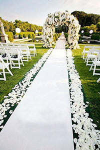 3M 5M Wedding Aisle Runner White Blue Red Aisle Runner Rug Aisle Carpet Runner indoor Outdoor Weddings Party Thickness:0.8 mm