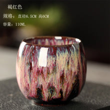 Load image into Gallery viewer, JIA-GUI LUO  110ML  Ceramic  Tea Cups  Tazas De Ceramica Creativas  Coffee Cups  China Tea Cup Kiln Change Tea Cup I073
