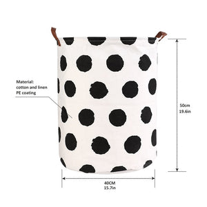 Foldable Laundry Basket Large Capacity Laundry Hamper Dirty Clothes Storage Organizer Bucket Homehold Storage Bag