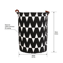 Load image into Gallery viewer, Foldable Laundry Basket Large Capacity Laundry Hamper Dirty Clothes Storage Organizer Bucket Homehold Storage Bag
