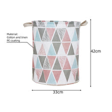 Load image into Gallery viewer, Foldable Laundry Basket Large Capacity Laundry Hamper Dirty Clothes Storage Organizer Bucket Homehold Storage Bag
